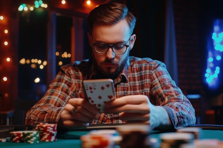 Payout table and hand rankings for Texas Hold'em Bonus